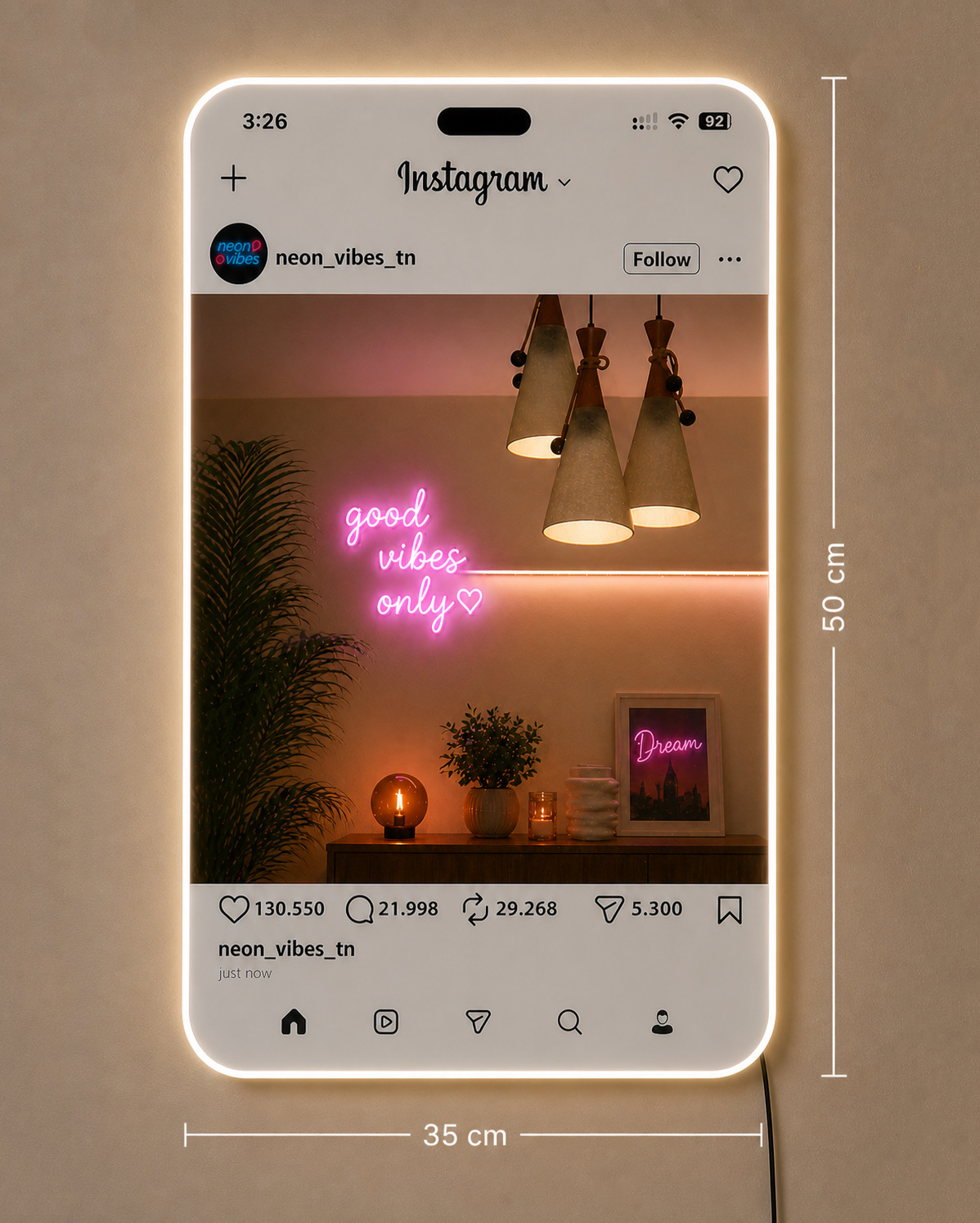Miroir Instagrammable