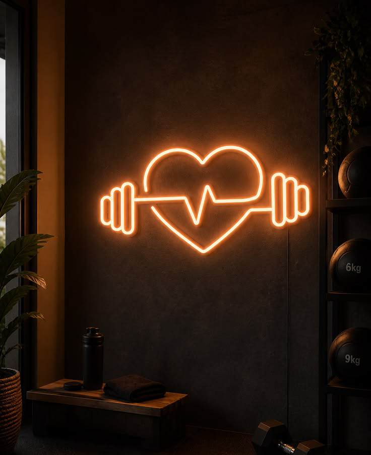 Enseigne Lumineuse pour Salle de Sport