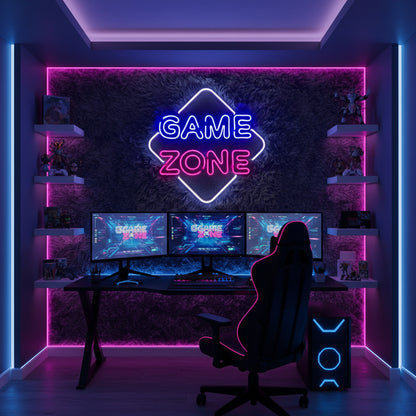 Enseigne Lumineuse pour Salle des Jeux