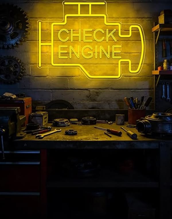 Enseigne Lumineuse pour Mecanicien