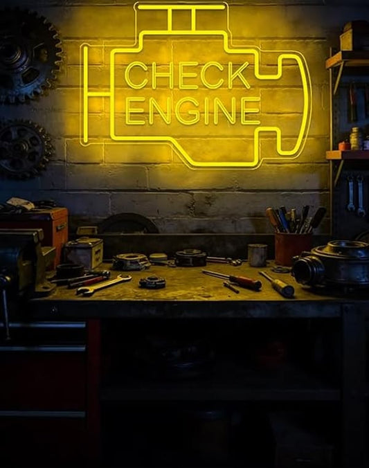 Enseigne Lumineuse pour Mecanicien