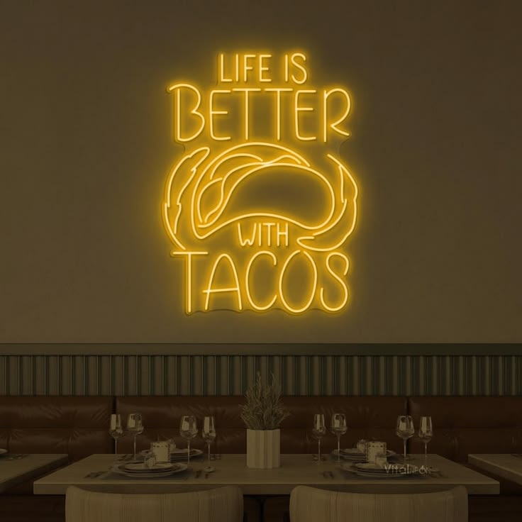 Enseigne Lumineuse pour Restaurant