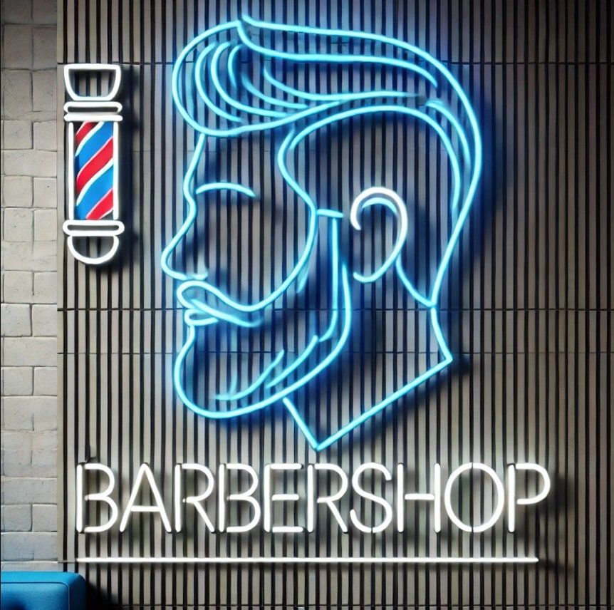Enseigne Lumineuse pour Salle de Coiffure