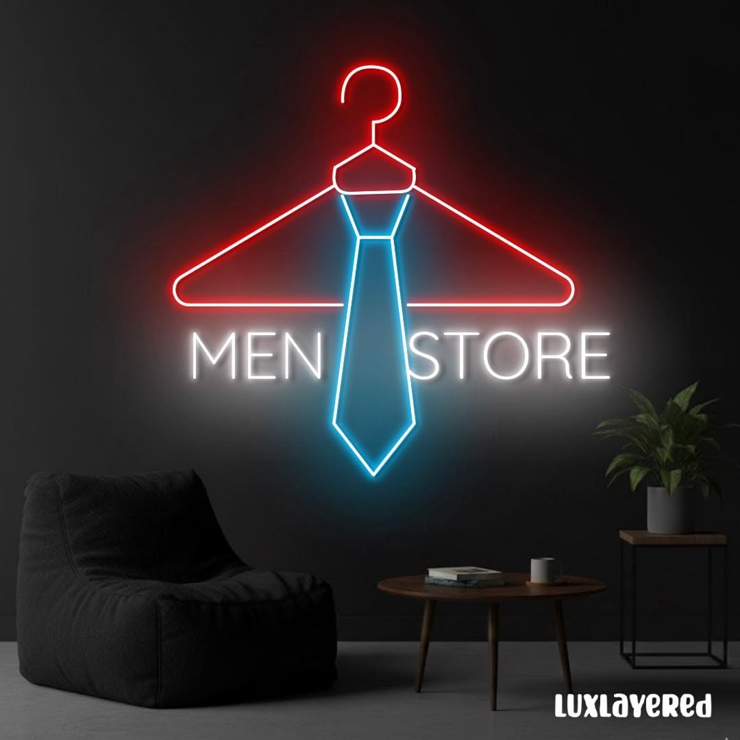Enseigne Lumineuse pour Boutique de Vetement