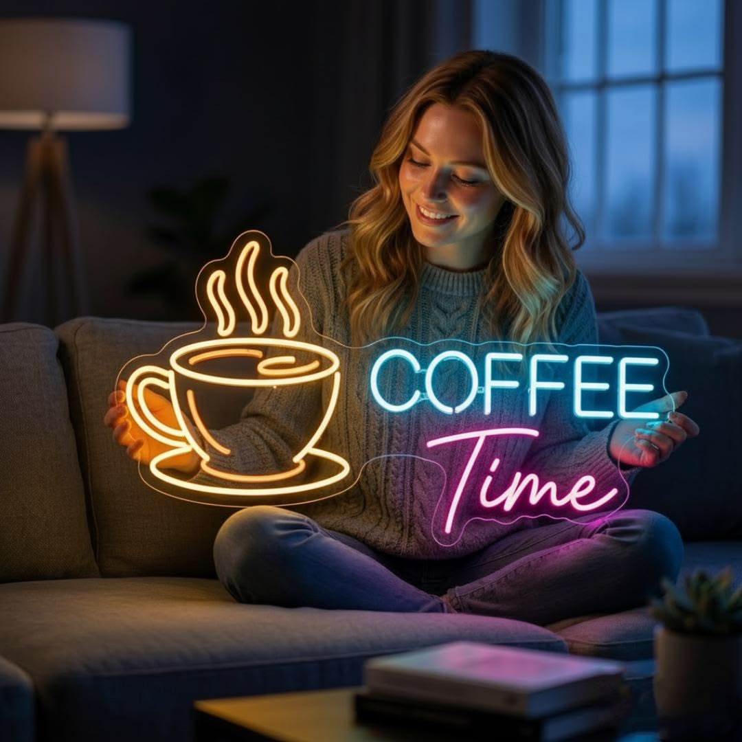 Enseigne Lumineuse pour Café