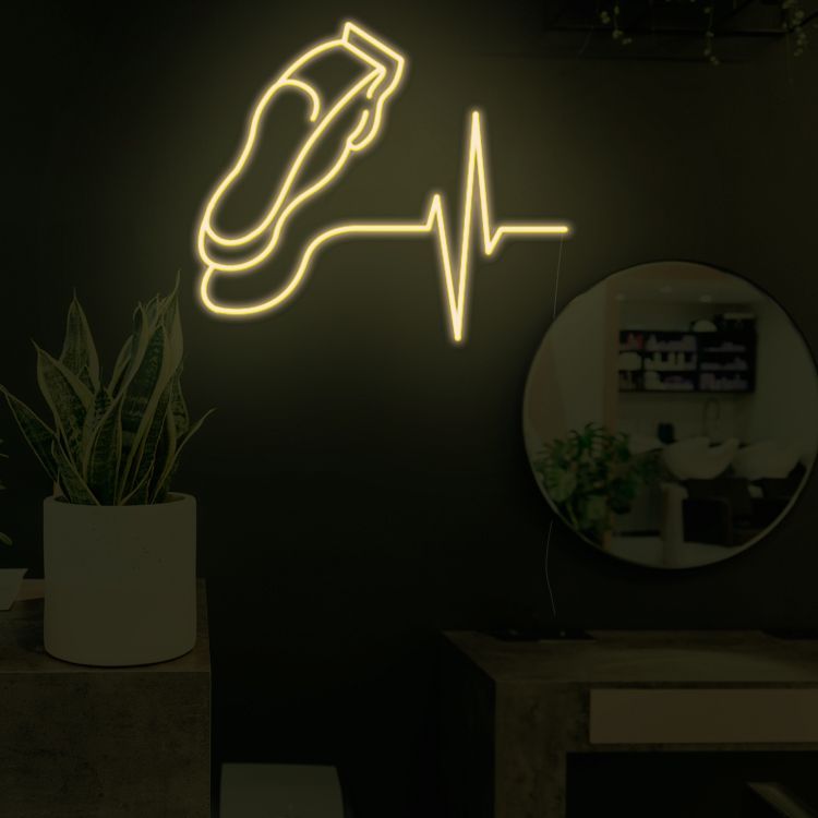 Enseigne Lumineuse pour Salle de Coiffure