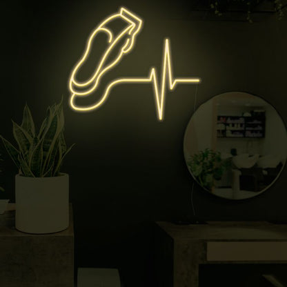 Enseigne Lumineuse pour Salle de Coiffure