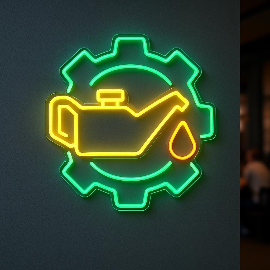 Enseigne Lumineuse pour Mecanicien