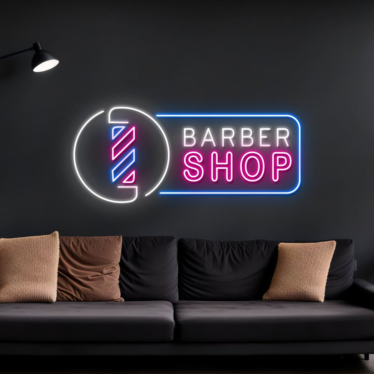 Enseigne Lumineuse pour Salle de Coiffure