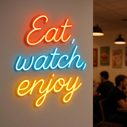 Enseigne Lumineuse pour Restaurant