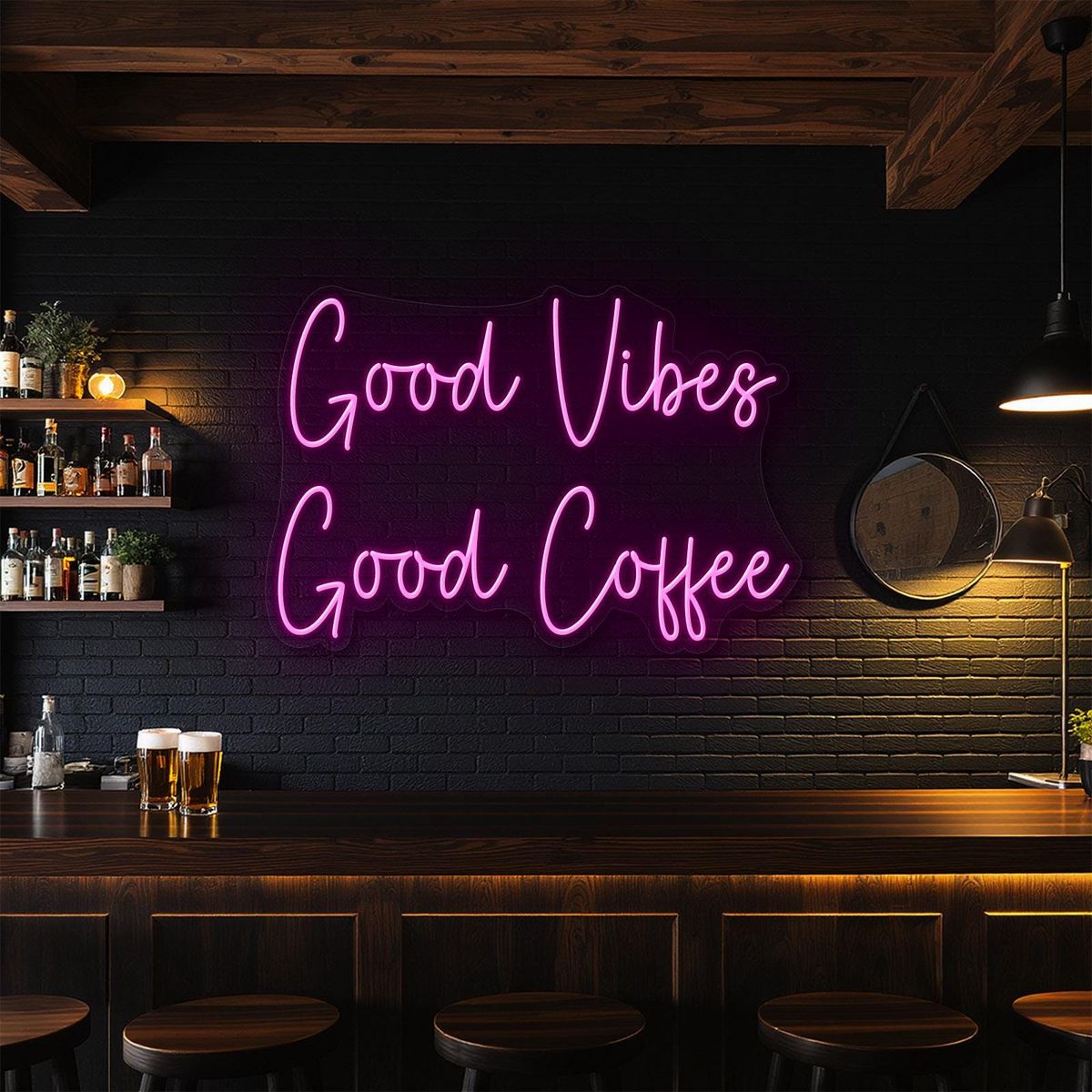 Enseigne Lumineuse pour Café