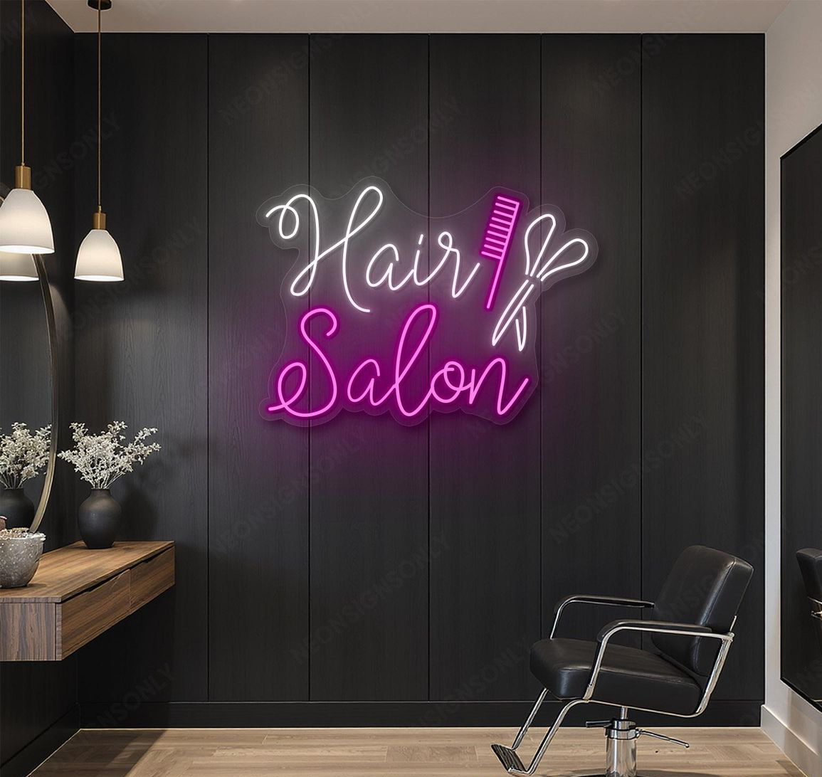 Enseigne Lumineuse pour Salle de Coiffure