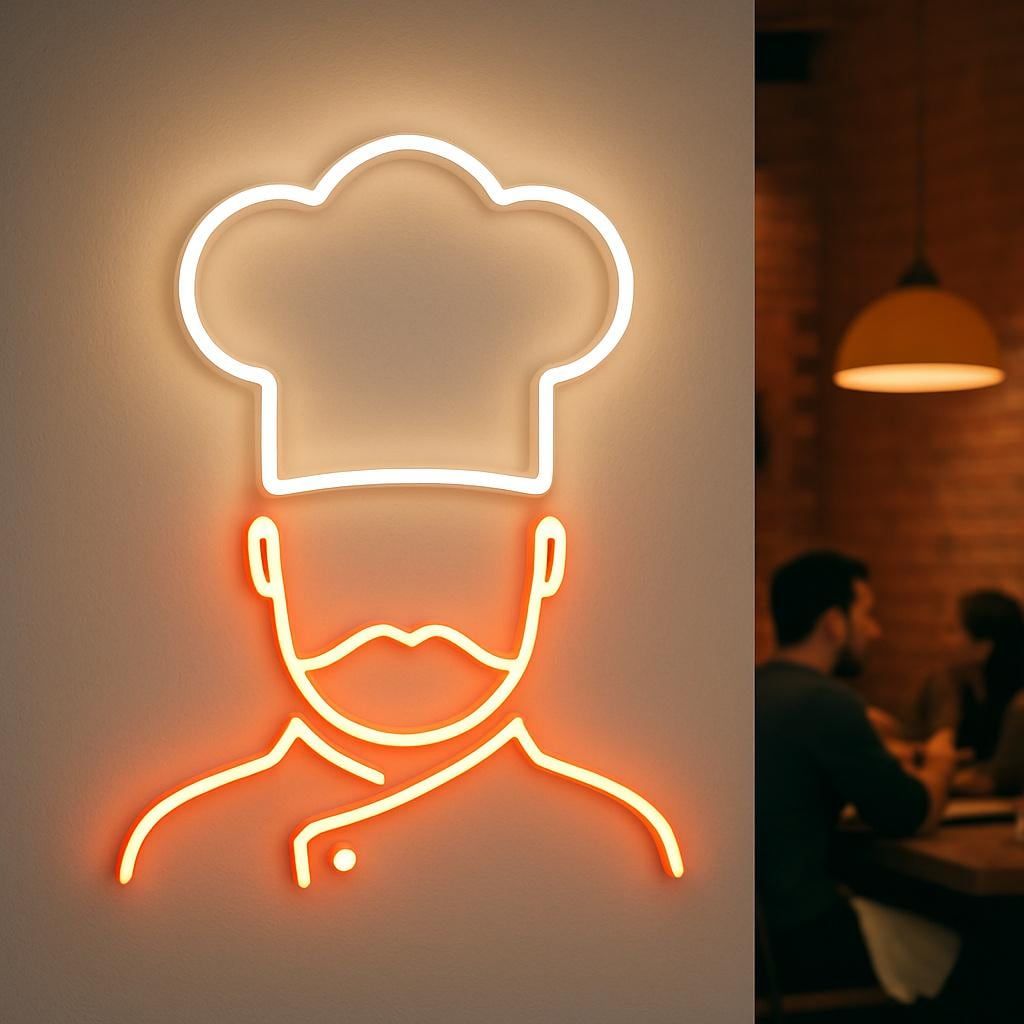 Enseigne Lumineuse pour Restaurant