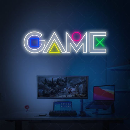 Enseigne Lumineuse pour Salle des Jeux